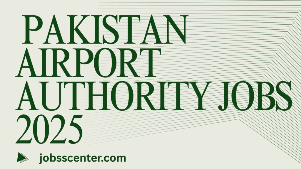 Pakistan Airport Authority Jobs 2025