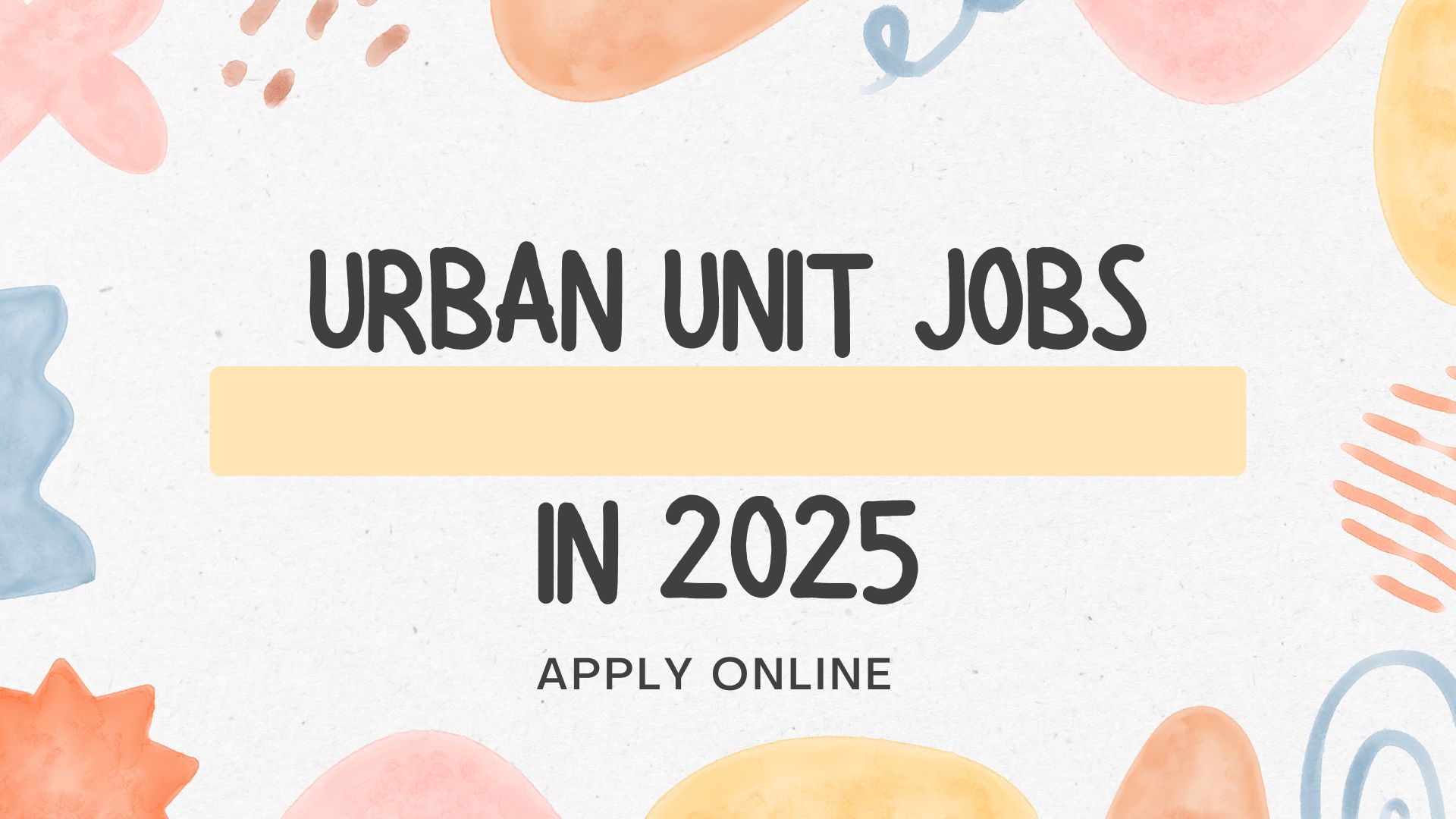 Urban Unit jobs